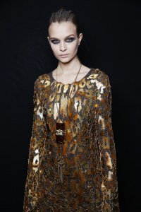 Backstage at Balmain RTW Fall 2017