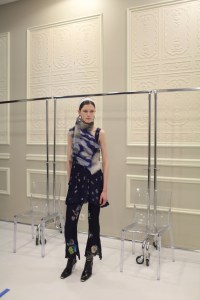 Backstage at Acne Studios RTW Fall 2017
