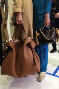 Backstage at Acne Studios RTW Fall 2017