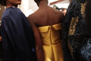 Backstage at Alexis Mabille RTW Fall 2017