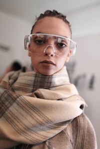 Backstage at Anne Sofie Madsen RTW Fall 2017