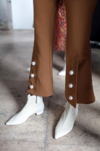 Backstage at Ellery RTW Fall 2017
