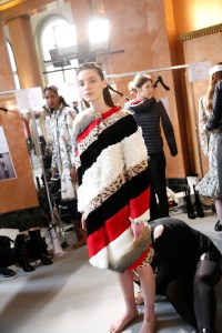 Backstage at Giambattista Valli RTW Fall 2017