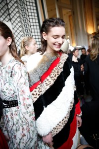 Backstage at Giambattista Valli RTW Fall 2017