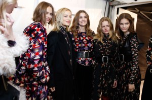 Backstage at Isabel Marant RTW Fall 2017