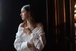 Backstage at Issey Miyake RTW Fall 2017