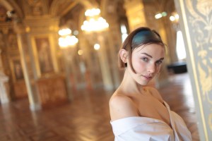 Backstage at Issey Miyake RTW Fall 2017