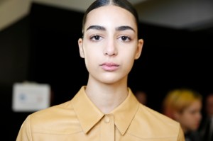 Backstage at Loewe RTW Fall 2017