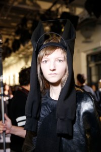 Backstage at Rick Owens RTW Falll 2017