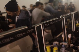 Backstage at Sonia Rykiel RTW Fall 2017