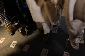 Backstage at Sonia Rykiel RTW Fall 2017
