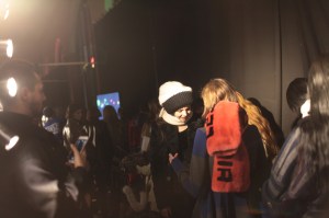 Backstage at Sonia Rykiel RTW Fall 2017