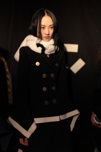 Backstage at Sonia Rykiel RTW Fall 2017