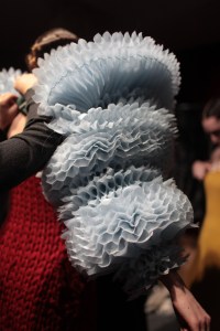 Backstage at Undercover RTW Fall 2017