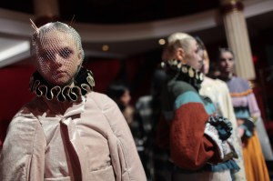 Backstage at Undercover RTW Fall 2017