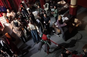 Backstage at Undercover RTW Fall 2017