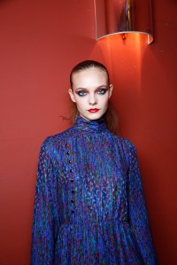 Backstage at Vanessa Seward RTW Fall 2017