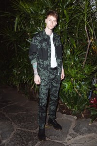 Machine Gun Kelly Marcelo Burlon Los Angeles dinner