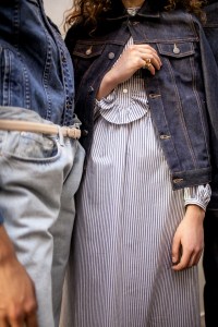 Backstage at A.P.C RTW Fall 2017
