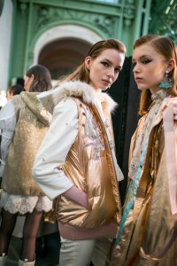 Backstage at Shiatzy Chen RTW Fall 2017