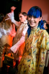 Backstage at Shiatzy Chen RTW Fall 2017