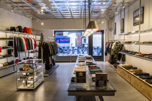 The Carhartt store in SoHo.