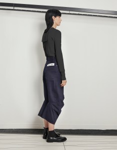 A look from Chalayan's new denim line