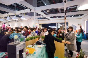 The China International Fashion Fair in Shanghai .
