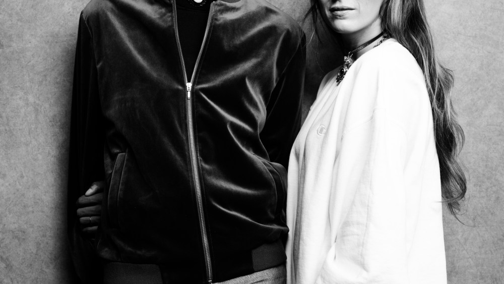 Paul Van Haver and Coralie Barbier.