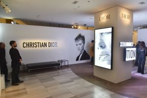 Atmosphere at the new Dior boutique at Saks Fifth Avenue and the arrival of Maria Grazia Chiuri's debut Spring-Summer 2017 Collection.