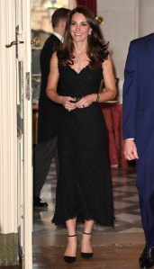 28 Days UK OutMandatory Credit: Photo by REX/Shutterstock (8523329d)Catherine Duchess of CambridgePrince William and Catherine Duchess of Cambridge visit to Paris, France - 17 Mar 2017The Duke and Duchess of Cambridge attend a reception to mark the launch of "Les Voisins" hosted by the British Ambassador at the British Embassy