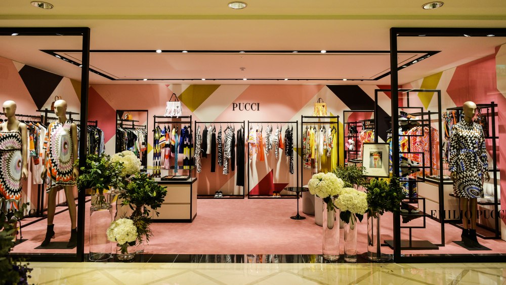 The Emilio Pucci store in Korea