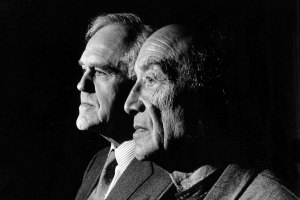Henry Segerstrom and Isamu Noguchi