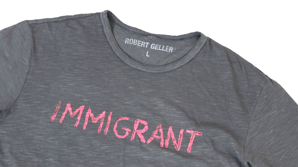 The Robert Geller Immigrant T-shirt