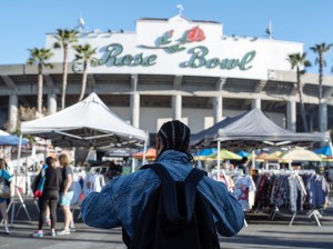 “Every time you’re here, it feels like you’re walking through history,” Lorenzo said of the Rose Bowl Flea Market in Pasadena, Calif.