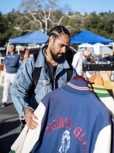 “The majority of my inspiration is vintage, but a lotof it is also from Nineties movies,” he said, referencing “Higher Learning,” “Boyz n the Hood” as well as the Eighties classic “Ferris Bueller’s Day Off.”
