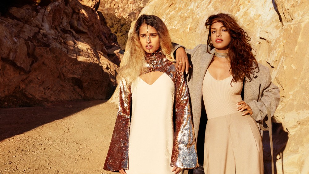 A visual of Mercedes-Benz Fashion's seasonless campaign