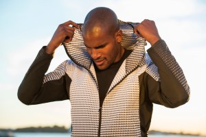 A look from the Mission apparel collection.