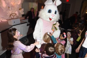The scene at the MSK Bunny Hop.