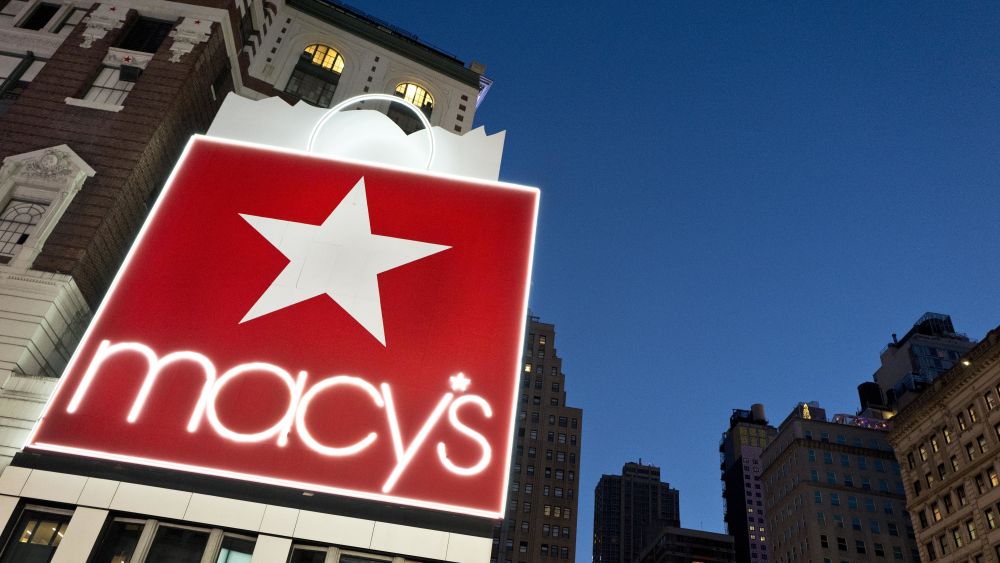 Copyright 2017 The Associated Press. All rights reserved. This material may not be published, broadcast, rewritten or redistributed without permission.Mandatory Credit: Photo by Mark Lennihan/AP/REX/Shutterstock (7734407a)Macy's flagship store is shown in New YorkMacys, NEW YORK, USA - 05 Jan 2017