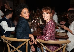 Kiersey Clemons and Ahna O'ReillyH&M Conscious Exclusive Collection Dinner, Los Angeles, USA - 28 Mar 2017