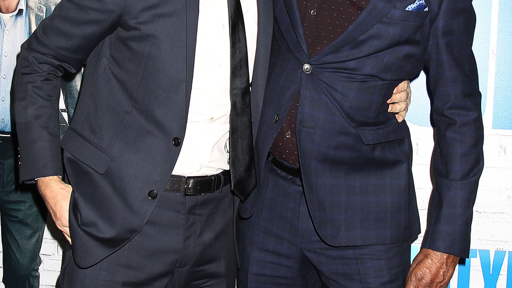 Zach Braff and Morgan FreemanWarner Bros.Pictures, New Line Cinema and Village Roadshow Pictures Presents The World Premiere of 'Going In Style', New York, USA - 30 Mar 2017