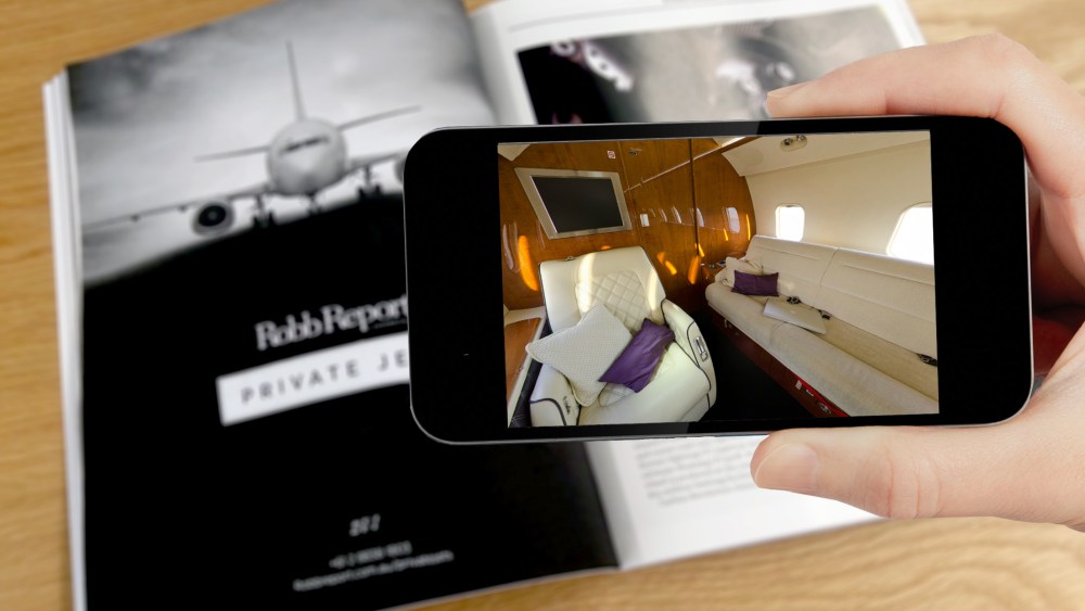 Robb Report now features augmented reality capabilities.