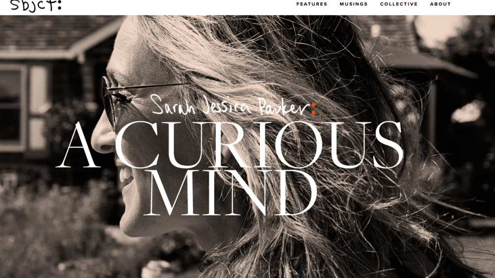 Sarah Jessica Parker Is the Subject of a New Editorial Project