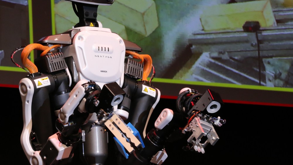 A humanoid robot