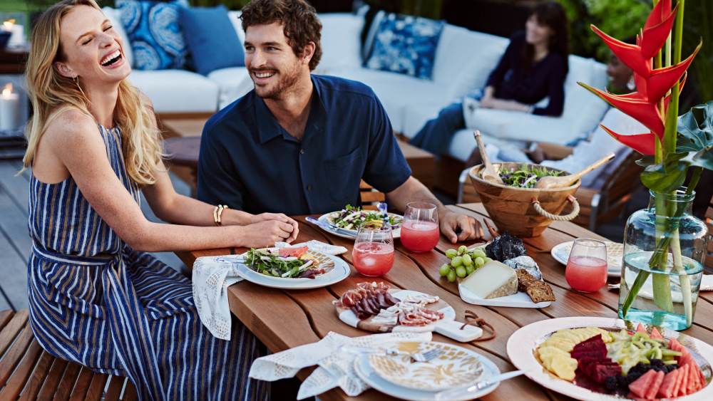 The Tommy Bahama spring 2017 ad campaign.