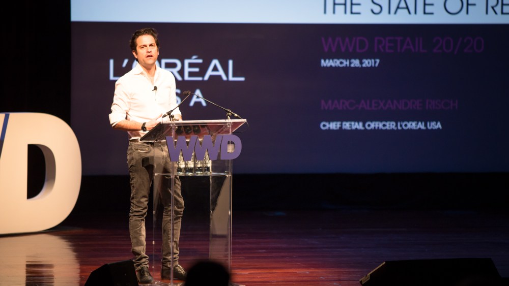 Marc-Alexandre Risch, chief retail officer of L’Oréal USA,