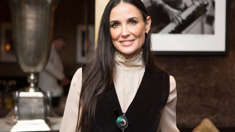 Demi MooreGlenda Bailey celebrates: 15 years as Editor in Chief of Harper's Bazaar, The Carlyle, New York, America - 03 May 2016