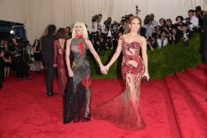 Donatella Versace and Jennifer LopezCostume Institute Gala Benefit celebrating China: Through the Looking Glass, Metropolitan Museum of Art, New York, America - 04 May 2015
