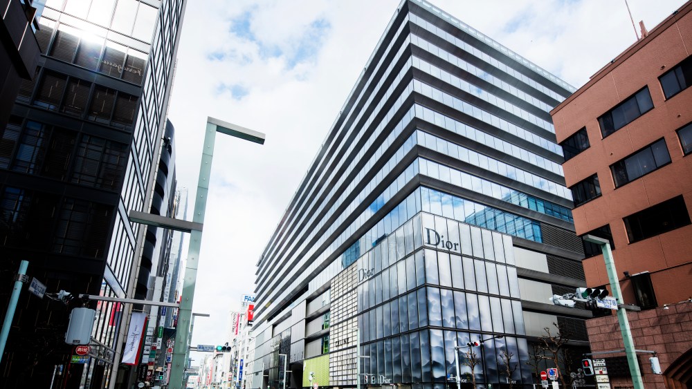 The Ginza Six mall in Tokyo.